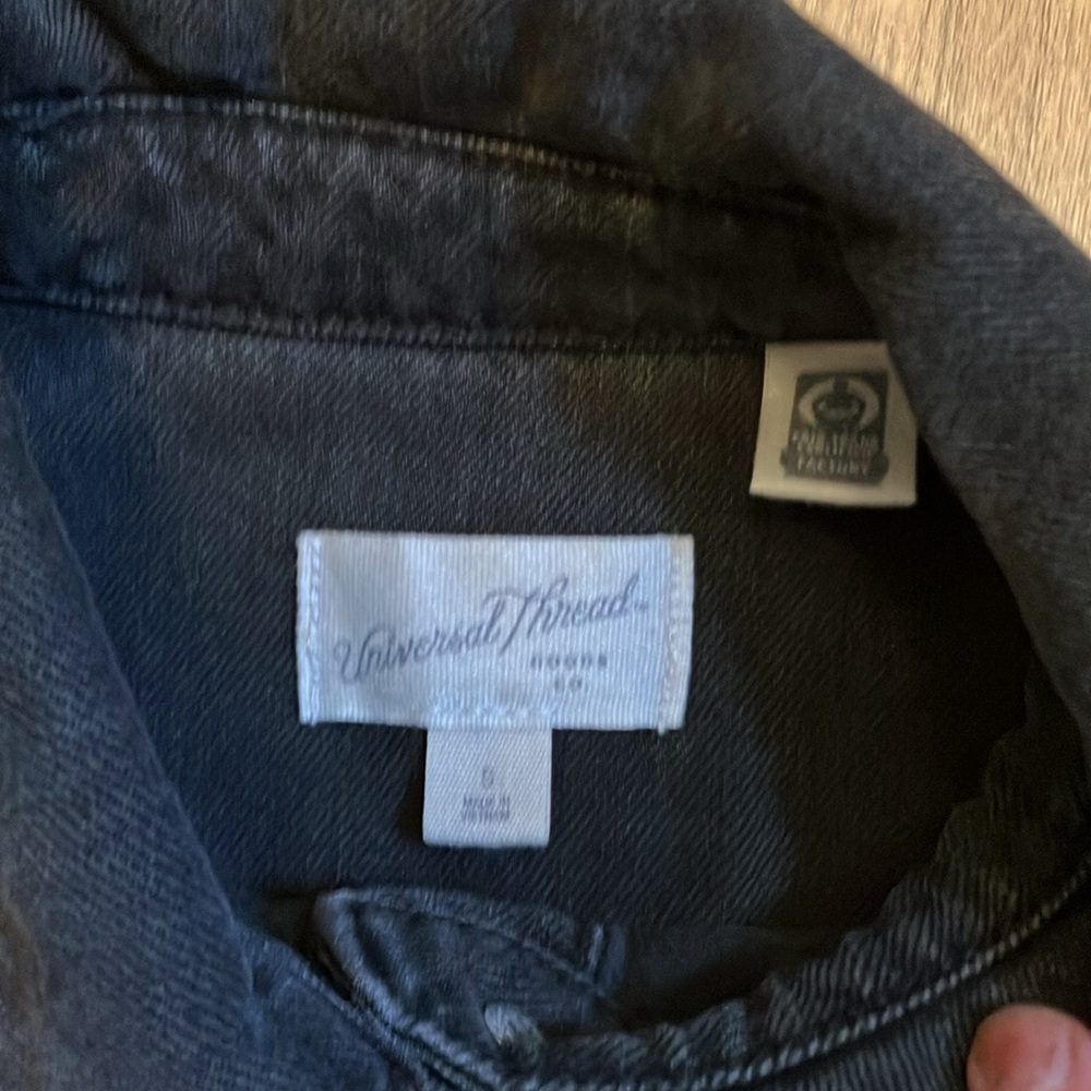 Universal Thread Denim Shirt Dress - Picture 2 of 7